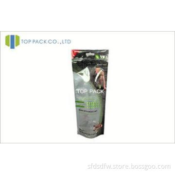 Zip Lock Stand Up Pouch Packaging For Socks , Multilayer La